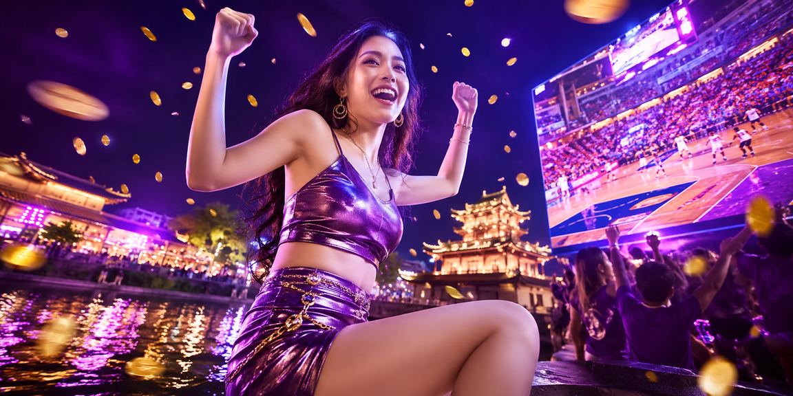 Không khí cược thể thao neon tại Huế với bảng kèo bóng rổ và ánh đèn đêm